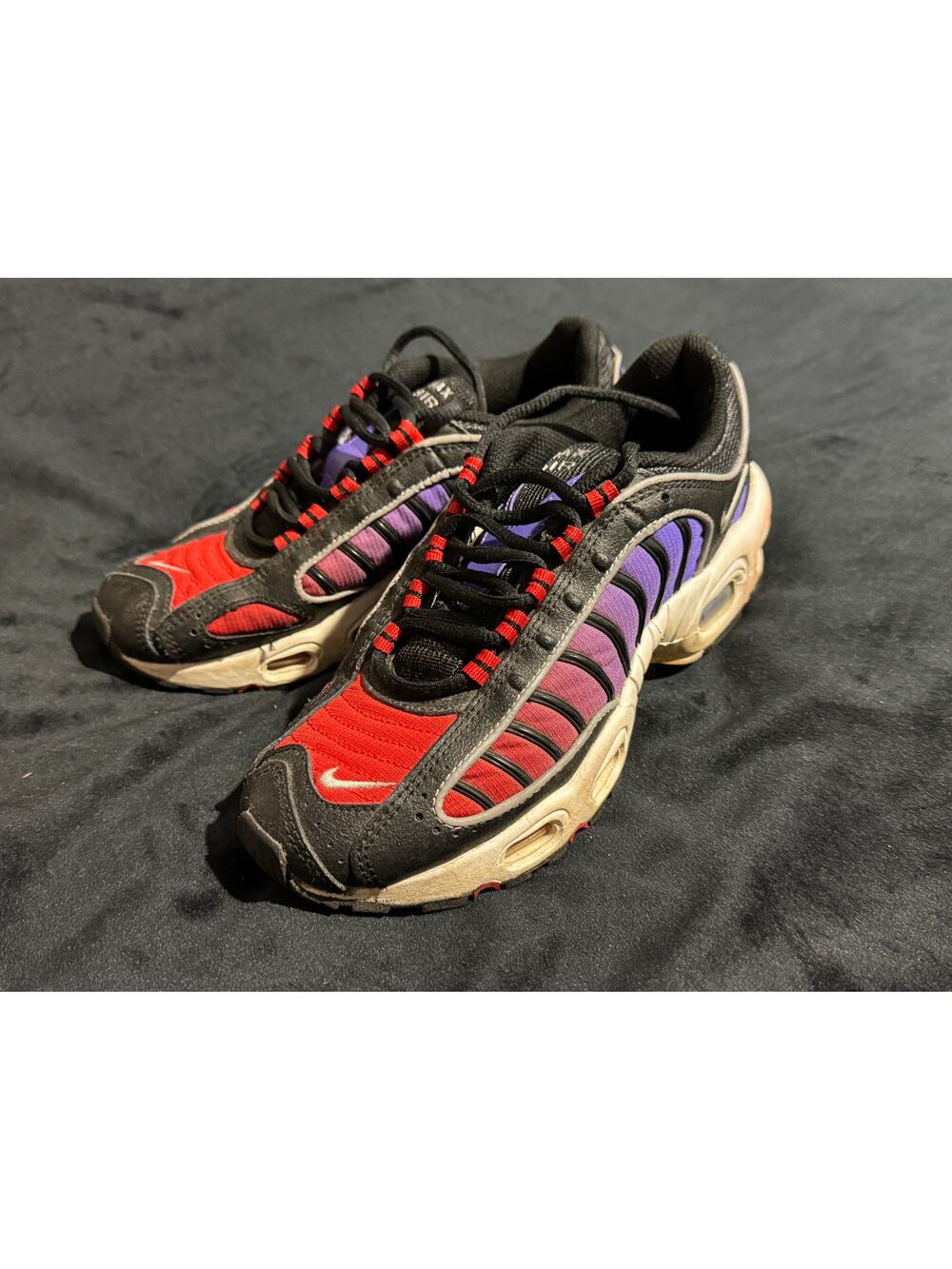 Nike Air Max Tailwind IV Black Psychic Purple Sneakers US 6.5